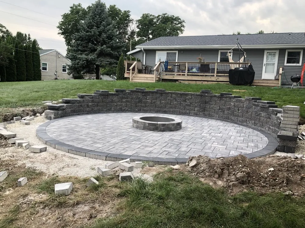 Affordable residential landscaping with custom design in Oconomowoc, WI by Modern Edge Landscape Services