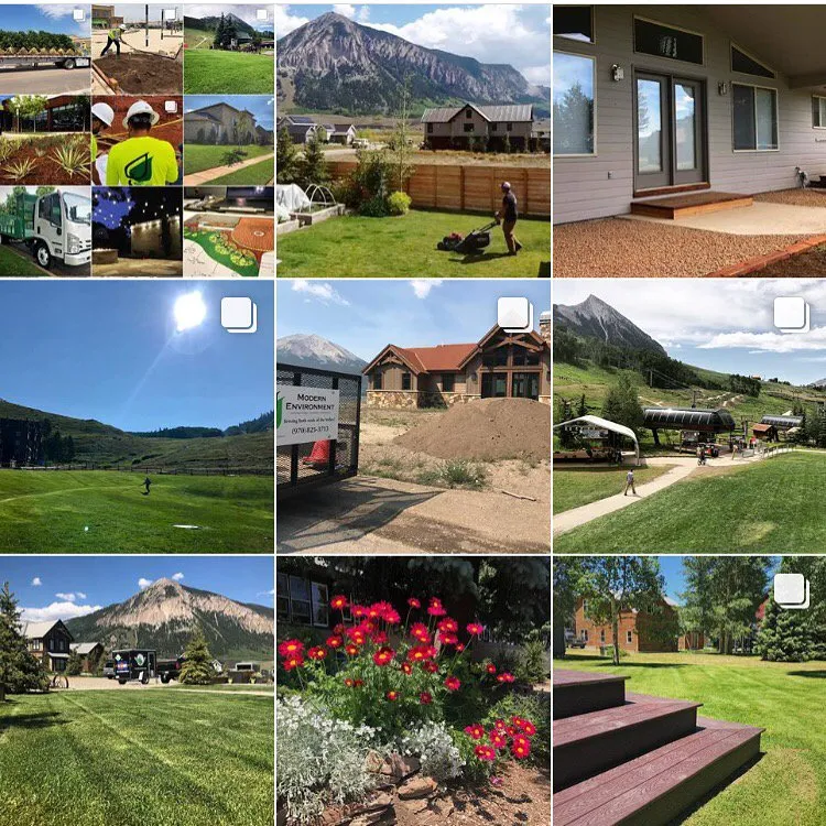 Expert landscape installation in Gunnison, CO by Modern Environment