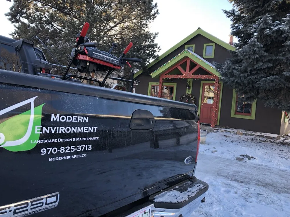 Professional outdoor landscaping in Gunnison, CO by Modern Environment