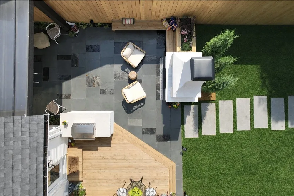 Professional landscaping services in Oklahoma City, OK by Modern Environment