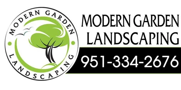 Modern Garden Landscaping Logo