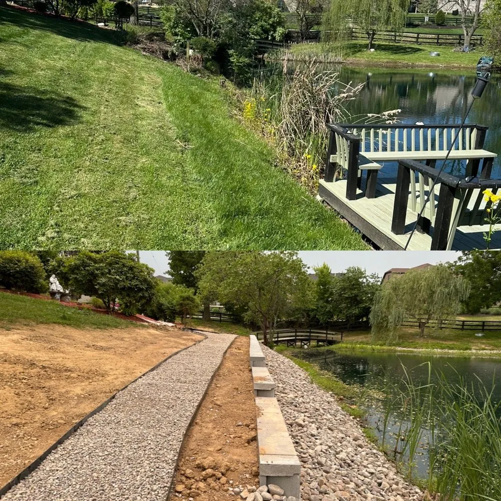 Expert residential landscaping in Prospect, KY - Modern Home Builders