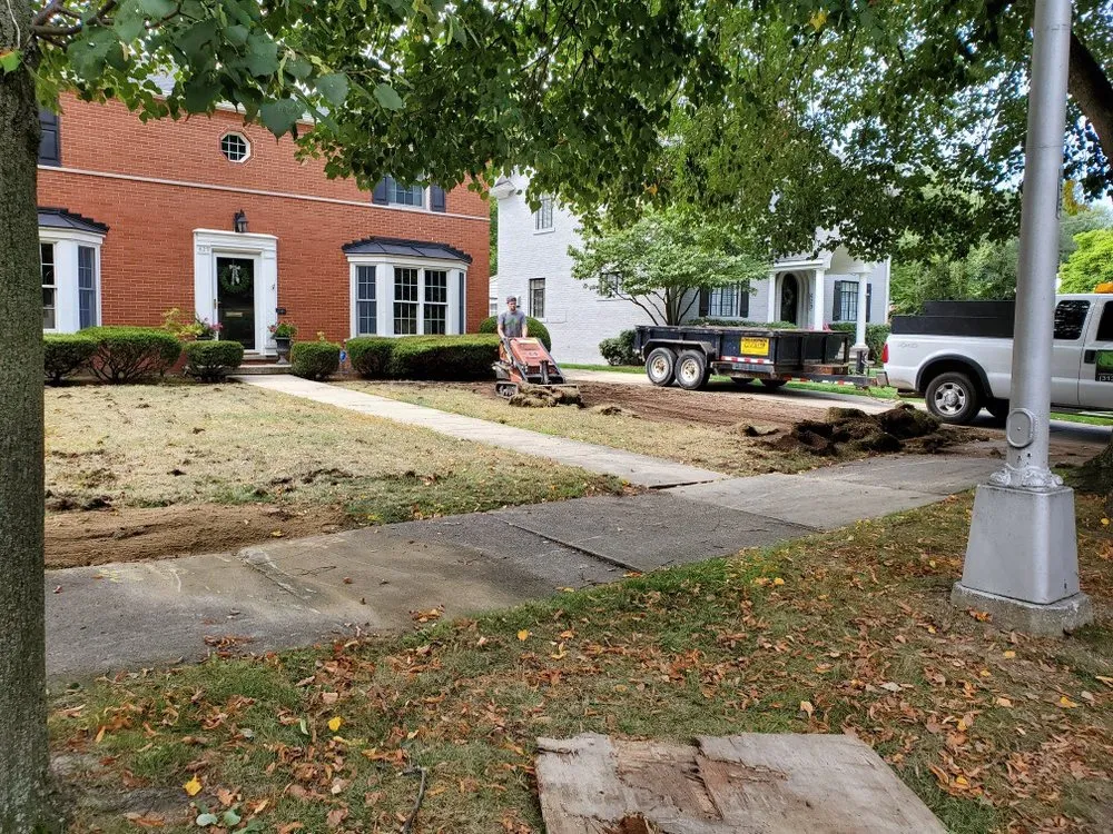 Professional lawn mowing service in St Clair Shore, MI by Modern Landscape & Property Maintanence