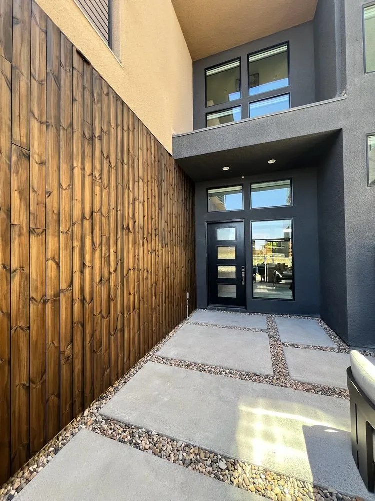 Professional yard cleanup service with custom design across Las Vegas, NV - Modern Landscape