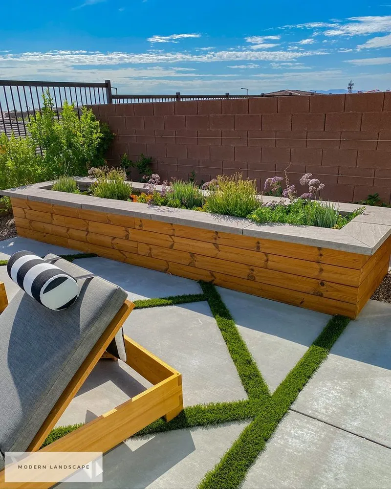 Affordable garden landscaping for residential properties across Las Vegas, NV - Modern Landscape