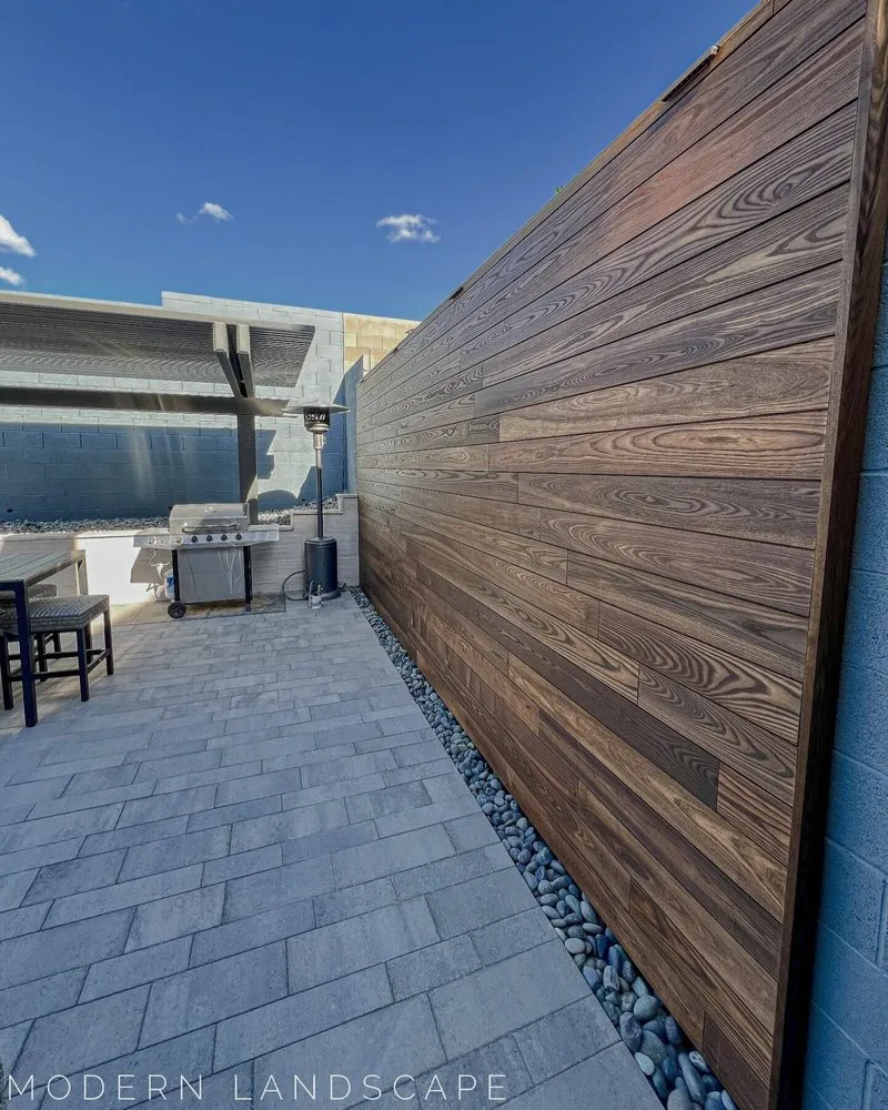 Professional lawn care service for residential properties in Las Vegas, NV by Modern Landscape