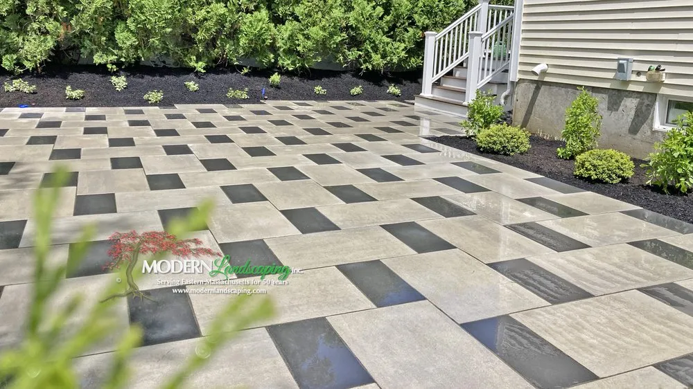 Expert landscape installation near you in North Easton, MA by Modern Landscaping