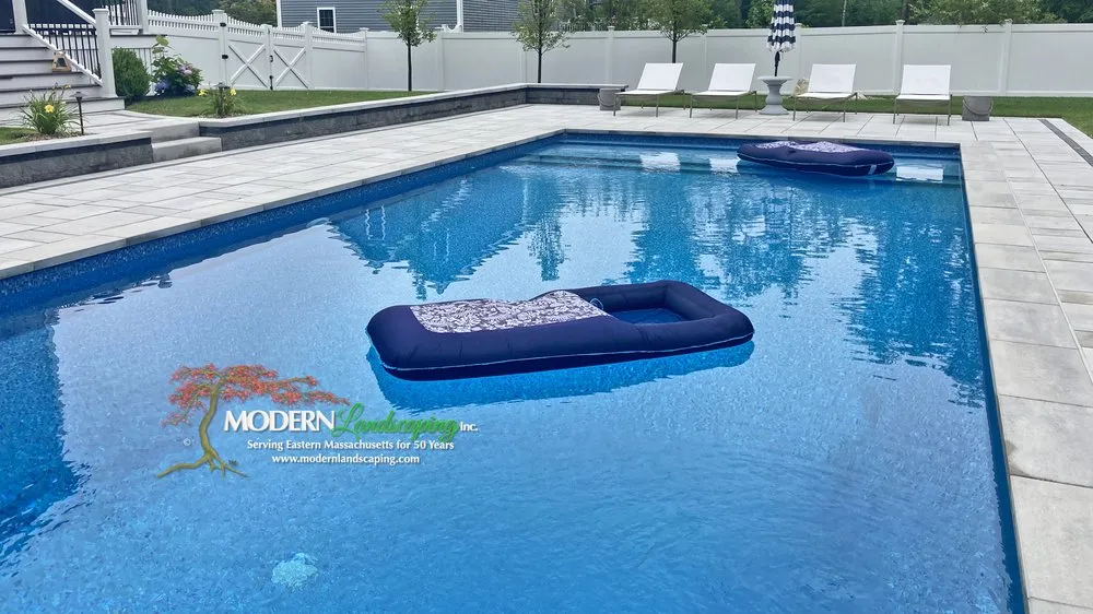 Local landscaping services with custom design across North Easton, MA - Modern Landscaping