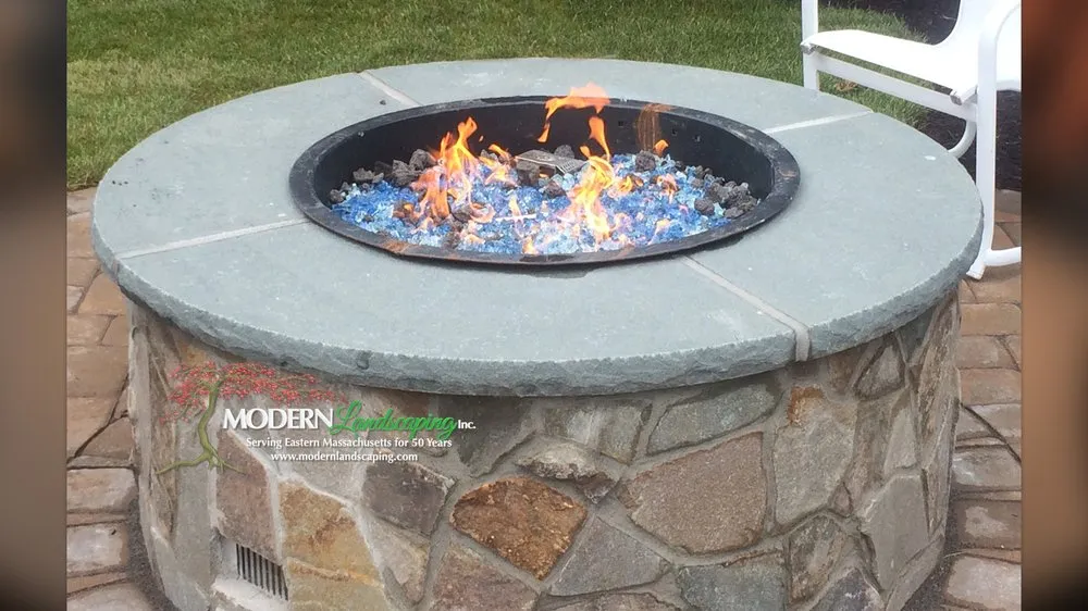 Reliable lawn care service for outdoor upgrades in North Easton, MA by Modern Landscaping