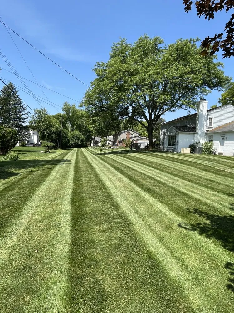 Professional garden landscaping with custom design across Novi, MI - Modern Lawn & Snow