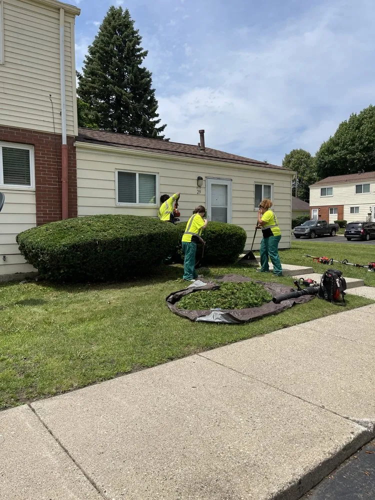 Top-rated lawn care service with custom design in Novi, MI by Modern Lawn & Snow