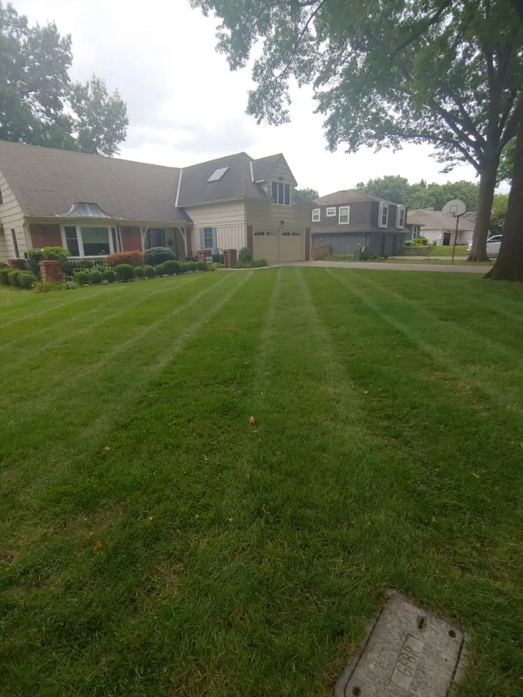 Custom lawn care service in Lenexa, KS by Modern Marvels