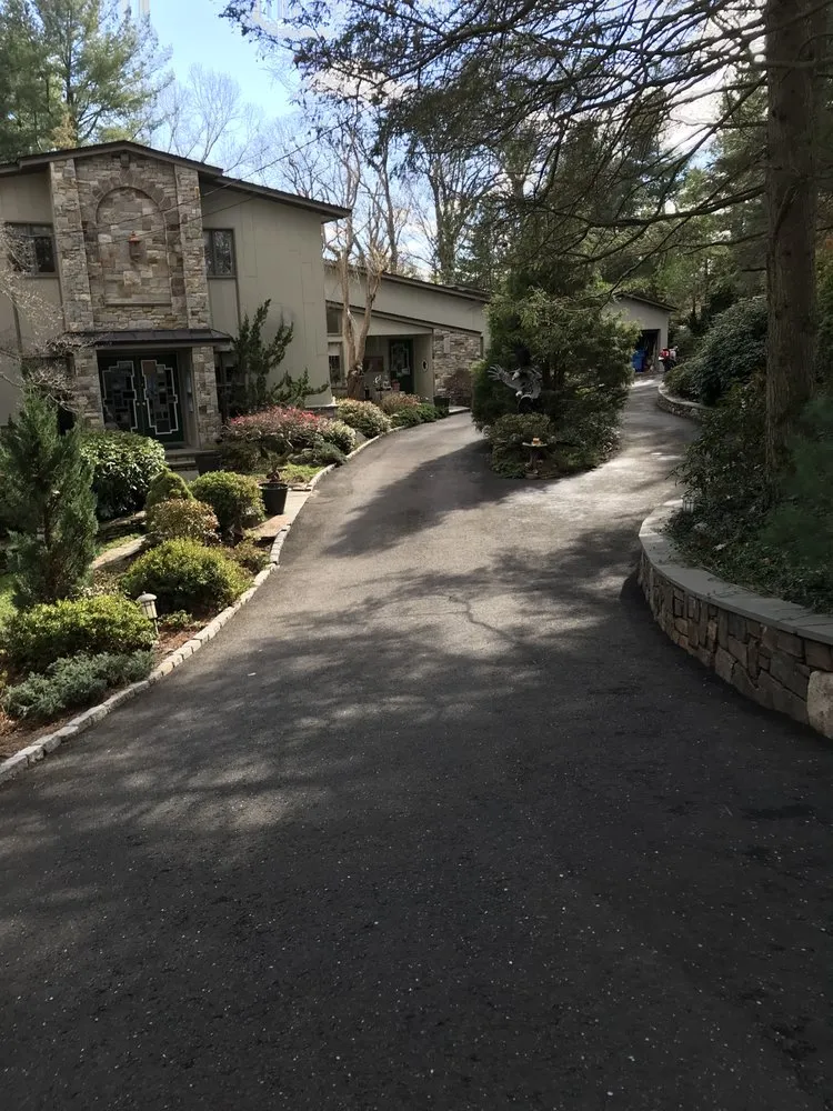 Professional landscaping services for residential properties in Norwalk, CT by Modern Masonry