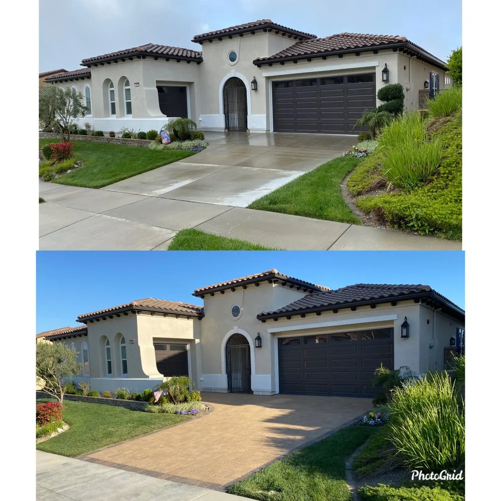 Custom landscape installation in Rancho Cucamonga, CA by Modern Paving