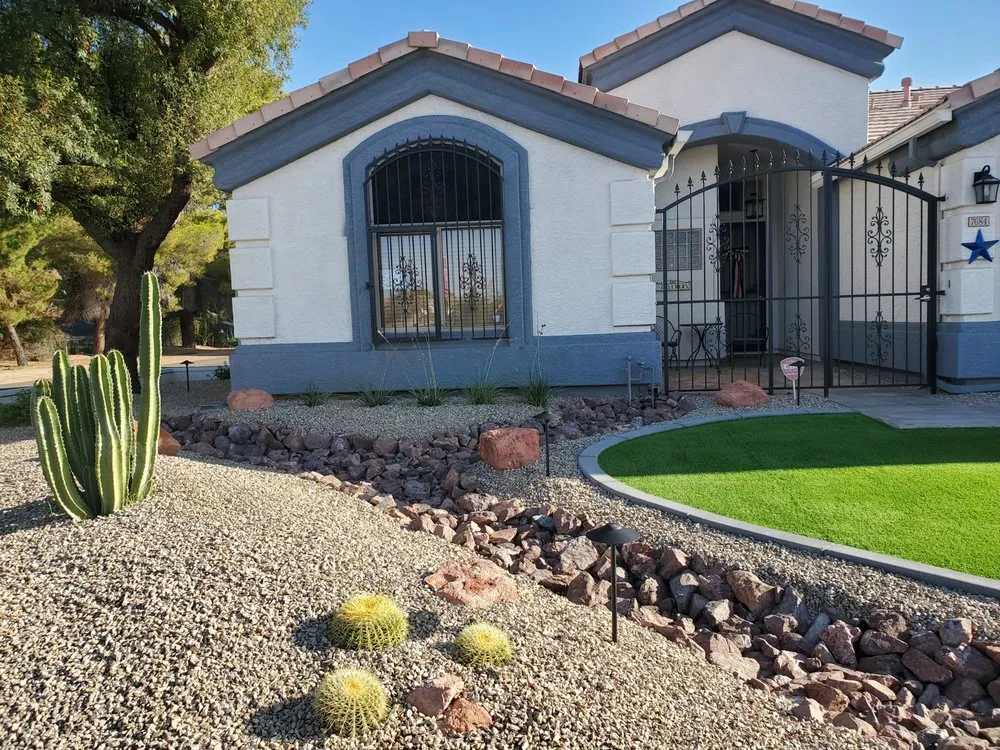 Expert garden landscaping near you in Glendale, AZ by Modern Property Solutions