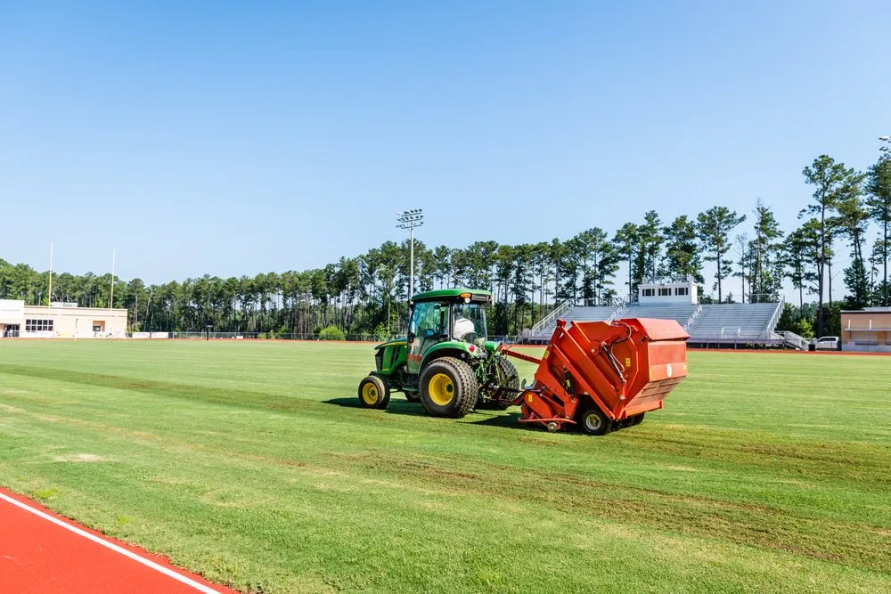 Custom residential landscaping with custom design in Irmo, SC by Modern Turf - Irmo