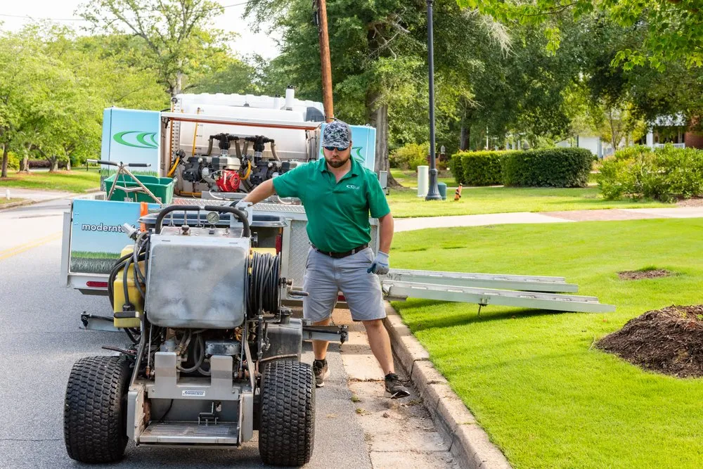 Professional yard maintenance in Rembert, SC by Modern Turf - Rembert