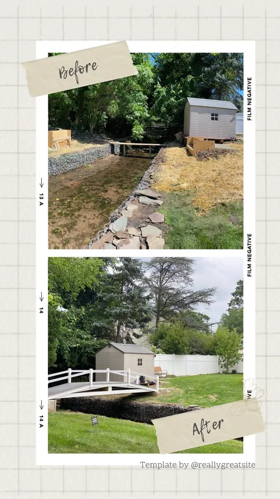 Custom residential landscaping for year-round maintenance in Piscataway, NJ by Modern Upgrade