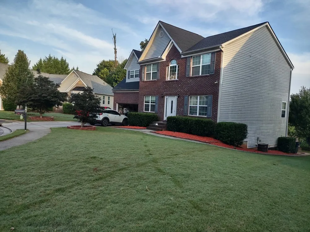 Custom yard maintenance in Buford, GA by Modern Works Landscaping