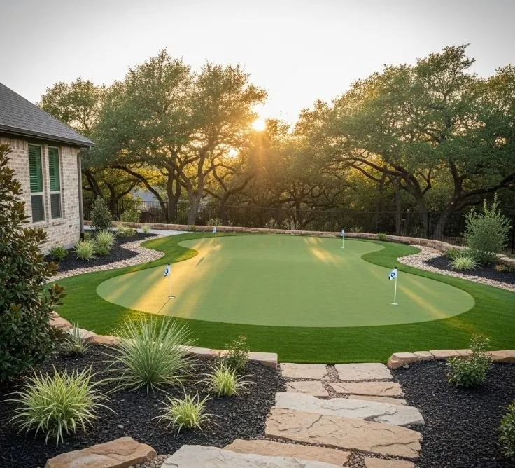 Custom lawn care service with custom design across Austin, TX - Modern Yard Landscapes