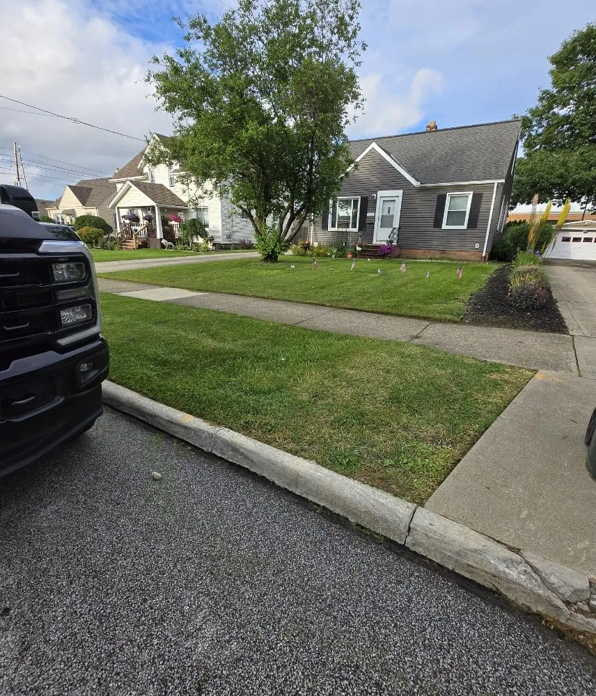 Affordable lawn care service for homes in Newbury Township, OH by Modern Yards By J&S