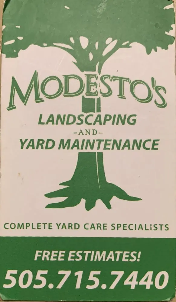 Professional outdoor landscaping experts serving Albuquerque, NM - Modesto’s landscaping