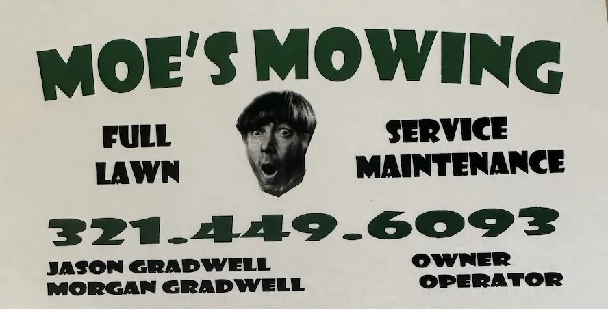 Local lawn mowing service experts serving Palm Bay, FL - Moes mowing