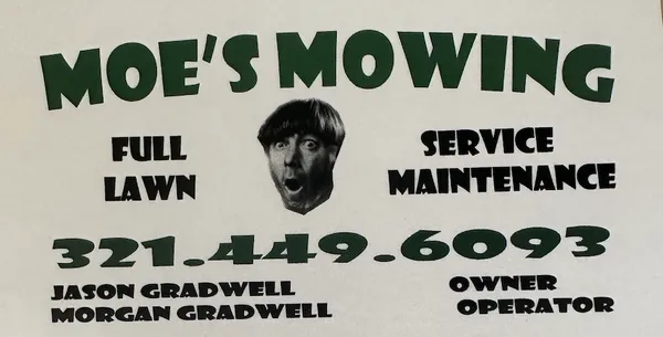 Moes mowing Logo