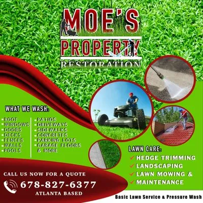 Moe's Property Restoration Logo