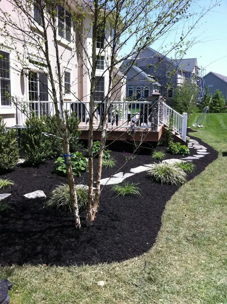 Custom yard maintenance in Newtown Square, PA by Moffett Landscaping