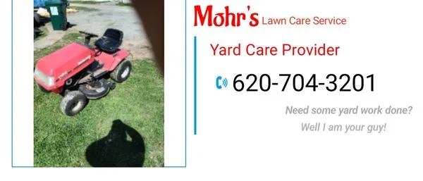 Mohr's Lawn Care Service Logo