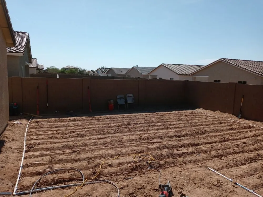 Reliable lawn mowing service with custom design in Casa Grande, AZ by Moises Garden & Landscape Services