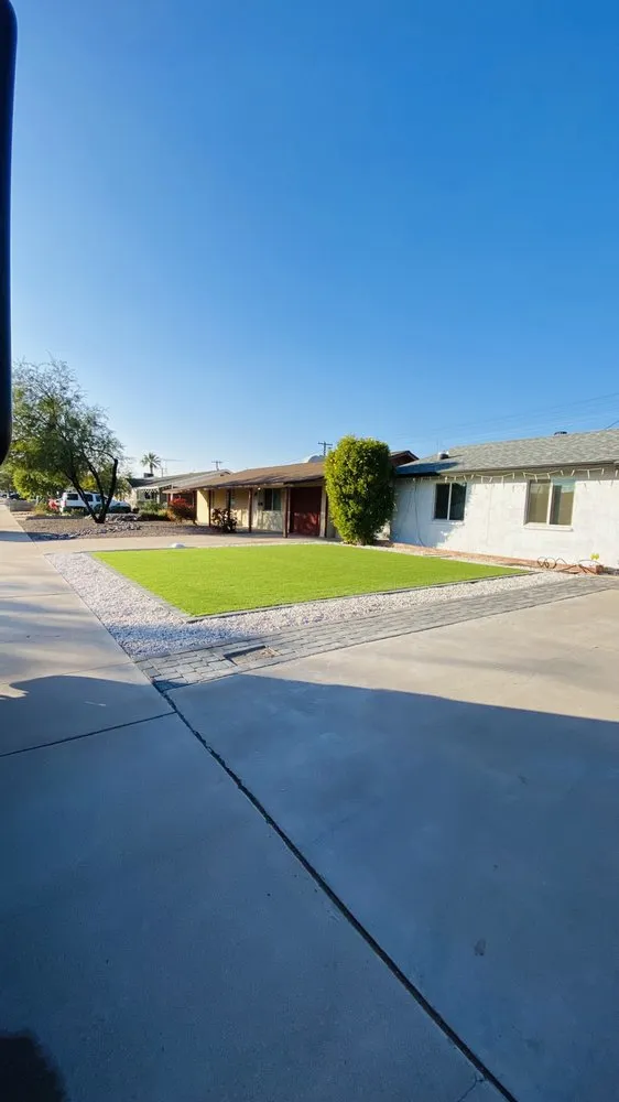 Reliable lawn mowing service for residential properties across Phoenix, AZ - Moises Hilario Trujillo Landscaping