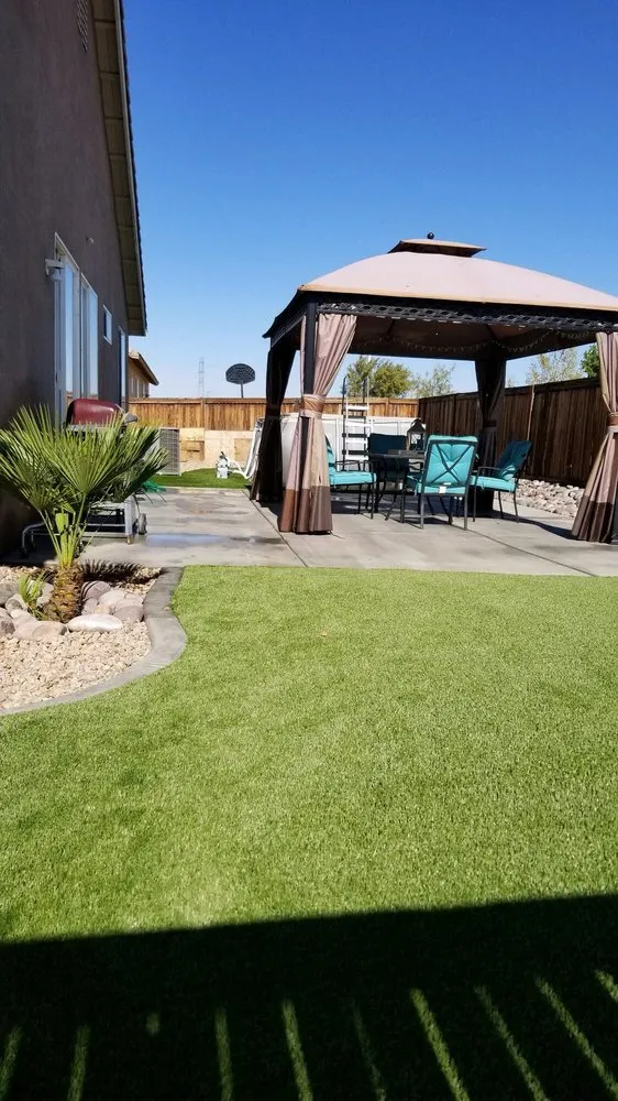 Affordable residential landscaping for outdoor upgrades across Apple Valley, CA - Mojave Curb and Turf