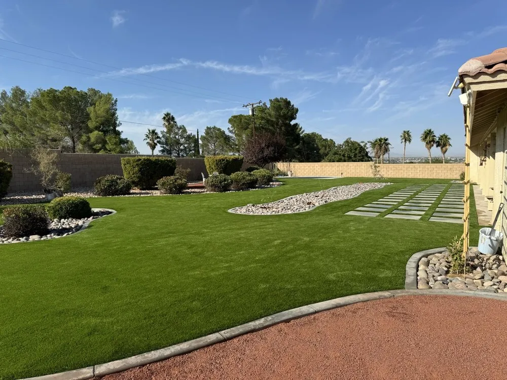 Reliable residential landscaping in Apple Valley, CA by Mojave Curb and Turf