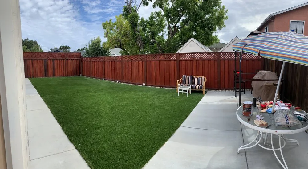 Custom landscape installation with custom design across San Mateo, CA - Molina Gardens