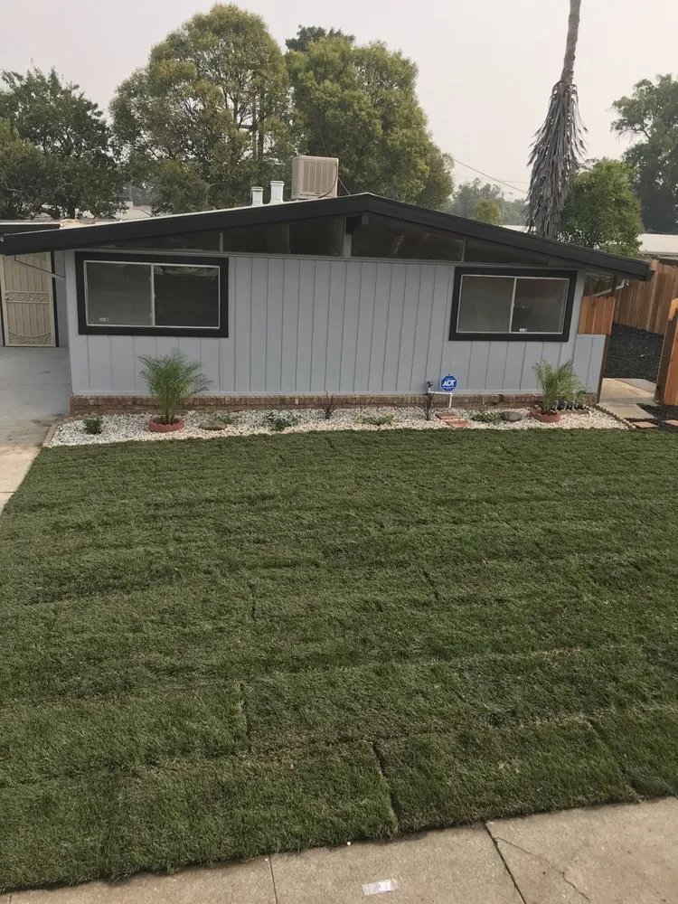 Expert landscape installation for beautiful yards in Suisun City, CA by Molina's Landscaping