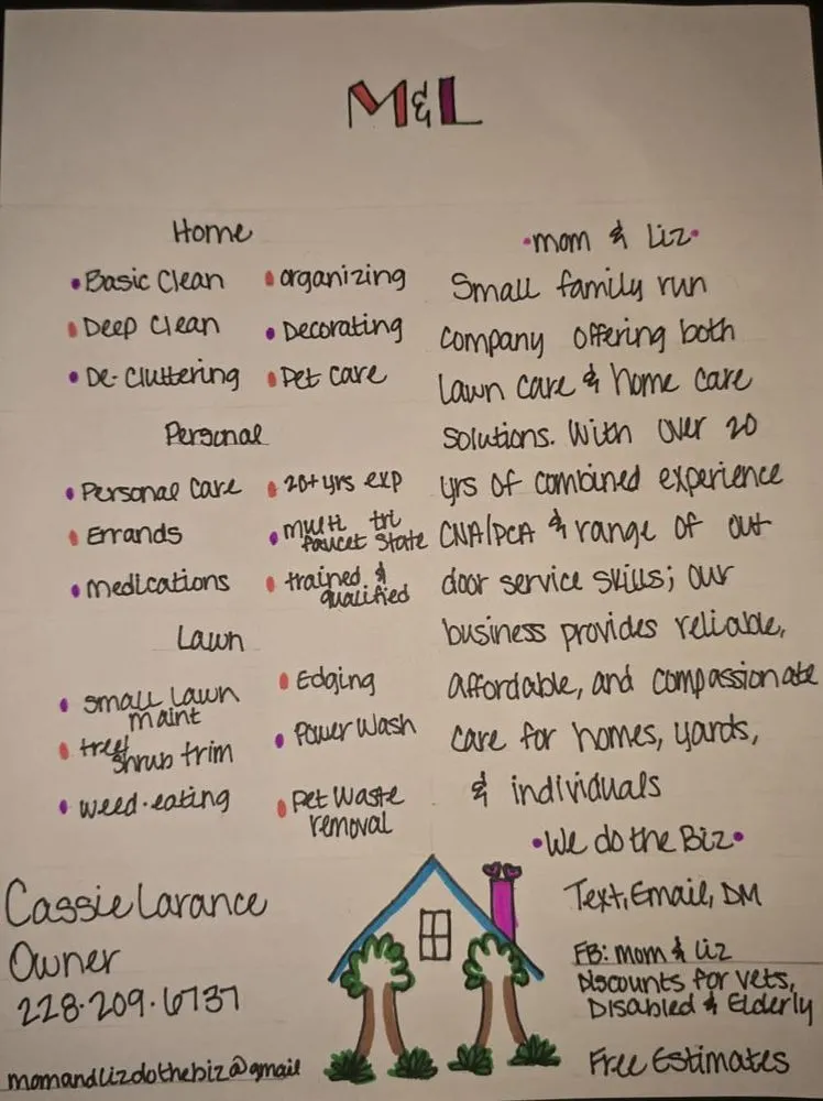 Reliable outdoor landscaping in Vancleave, MS by Mom and Liz