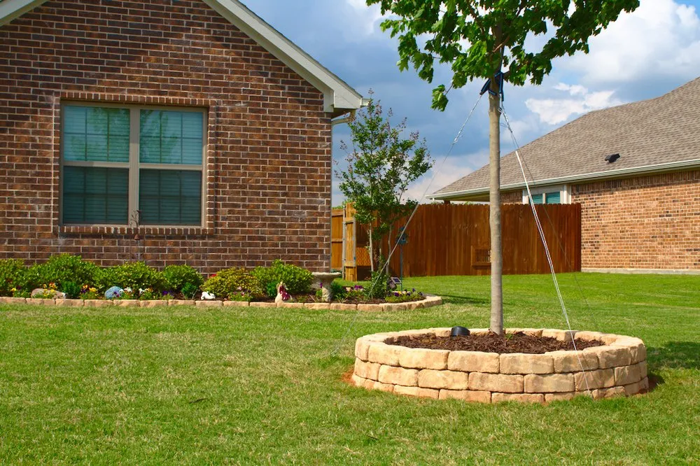 Trusted garden landscaping with custom design across Sherman, TX - Monarch Tree & Landscaping Service