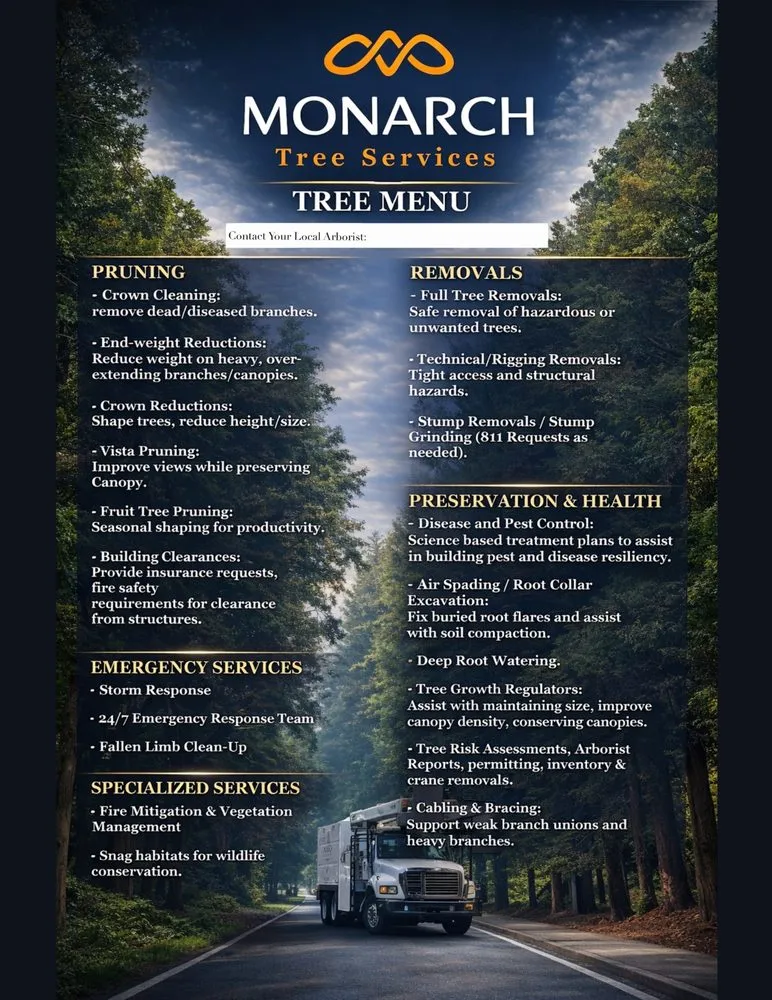 Custom lawn care service experts serving Santa Rosa, CA - Monarch Tree Services