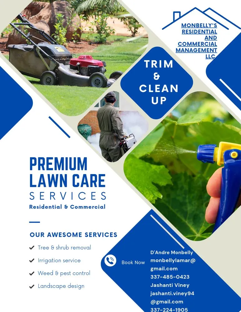 Custom yard maintenance in Lake Charles, LA by Monbelly's Residential and Commercial Management