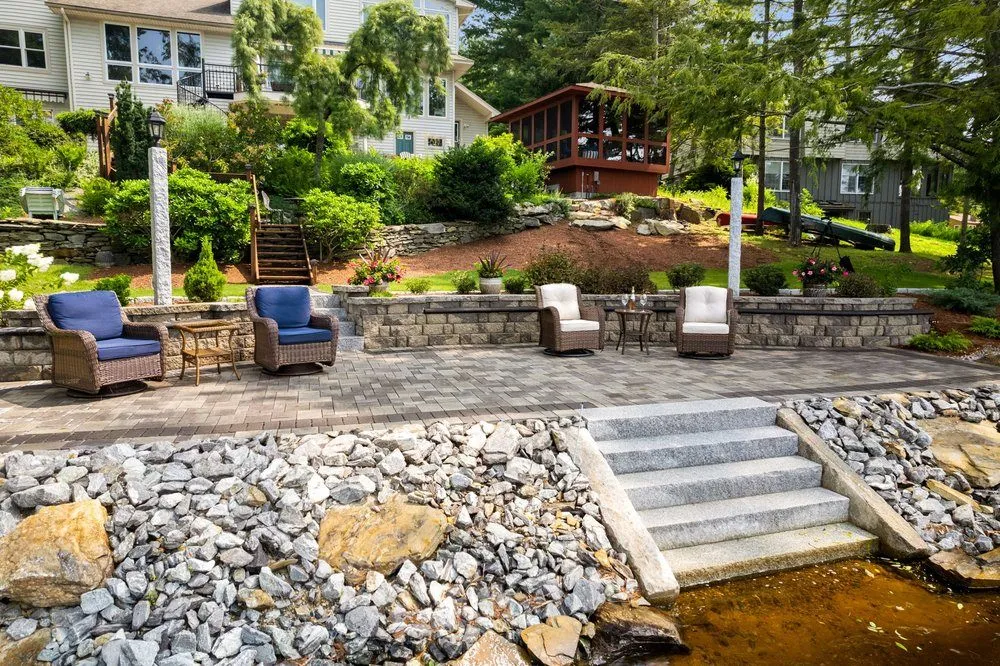 Custom residential landscaping experts serving Spencer, MA - Monette Landscaping & Construction