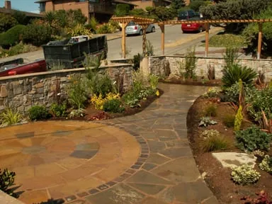 Affordable landscape installation in West Seattle, WA by Monetti Landscape Design and Construction