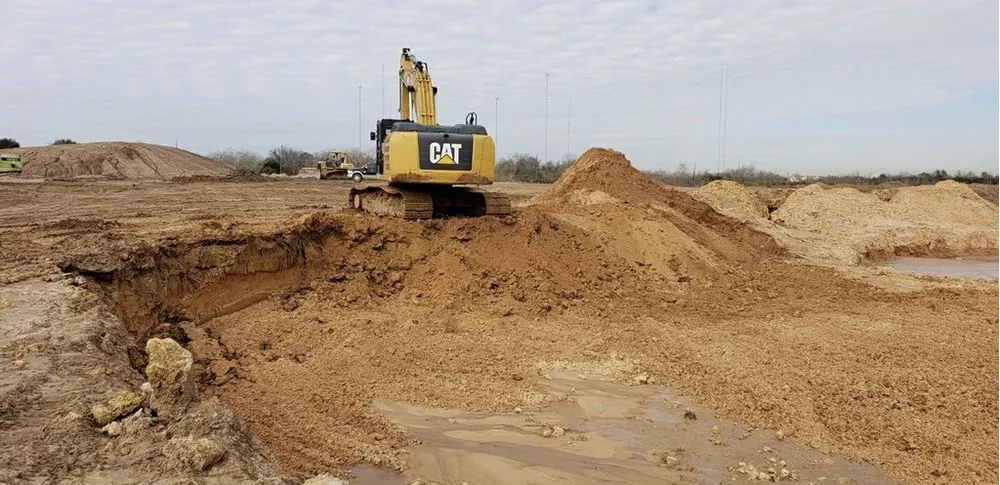 Custom garden landscaping for outdoor upgrades across Fresno, TX - Monge Trucking Sand Pit