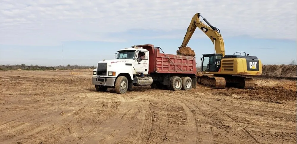 Trusted residential landscaping in Fresno, TX by Monge Trucking Sand Pit