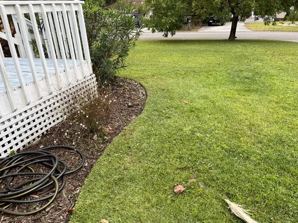 Affordable landscape installation near you across Wilmington, NC - Monkey Grass Lawn care