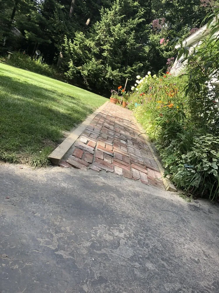 Custom garden landscaping in South Portland, ME by Monroe Built Handyman Services