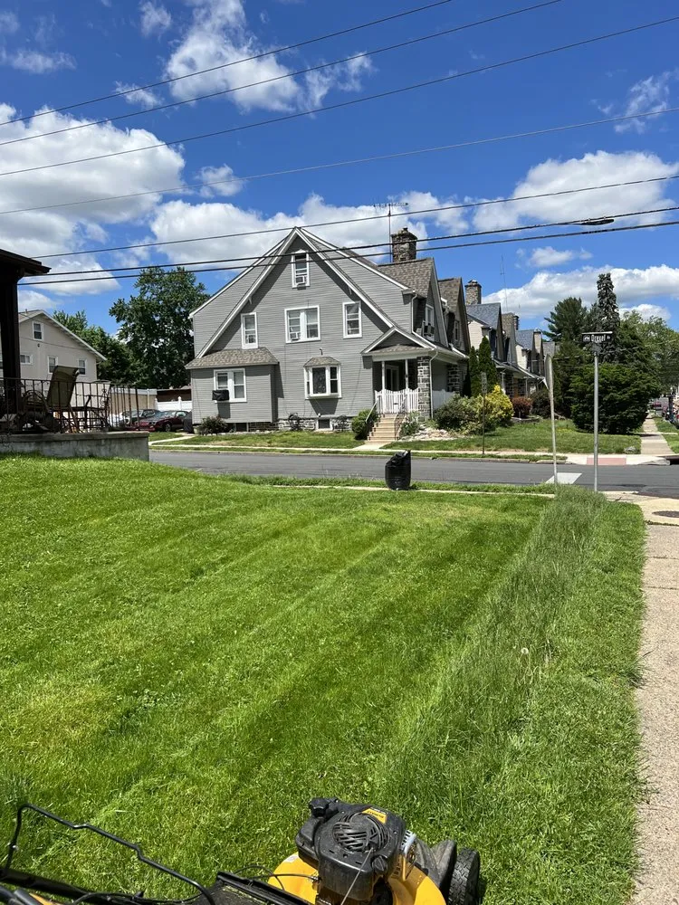 Affordable landscape installation in Lansdowne, PA by Monrose and Sons Lawncare