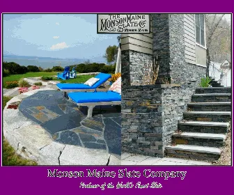 Monson Maine Slate Company Logo