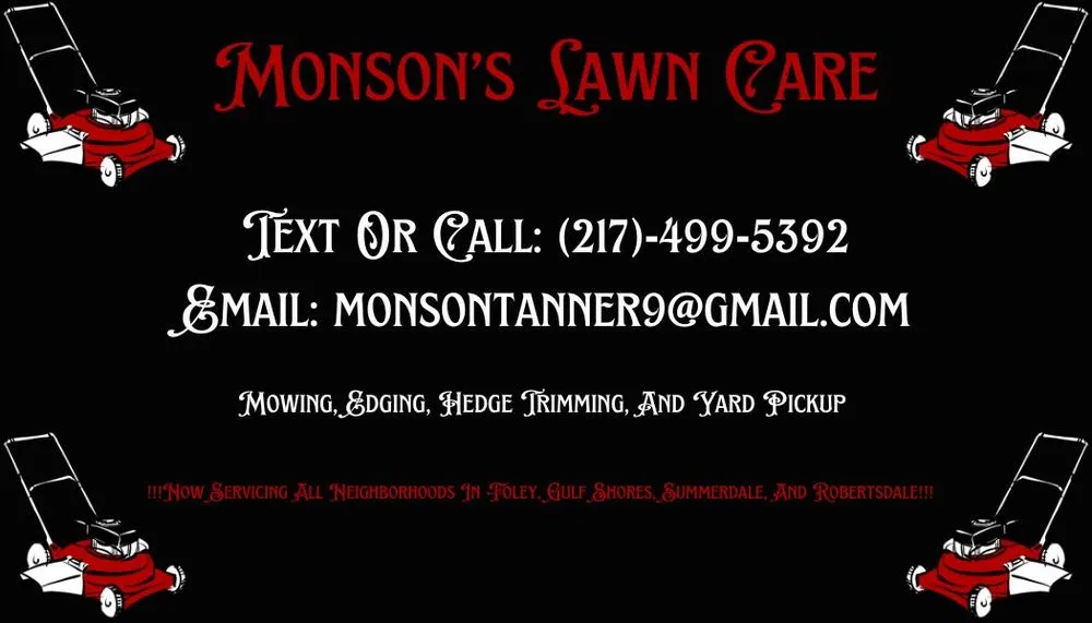 Professional garden landscaping for beautiful yards in Foley, AL by Monson’s Lawn Care